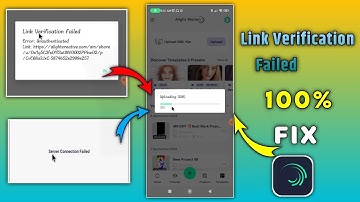 Link verification failed alight motion || how to fix link verification failed in alight motion