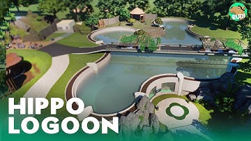 Hippo Lagoon Habitat Viewing - Underwater Gallery - lets play Planet Zoo Franchise