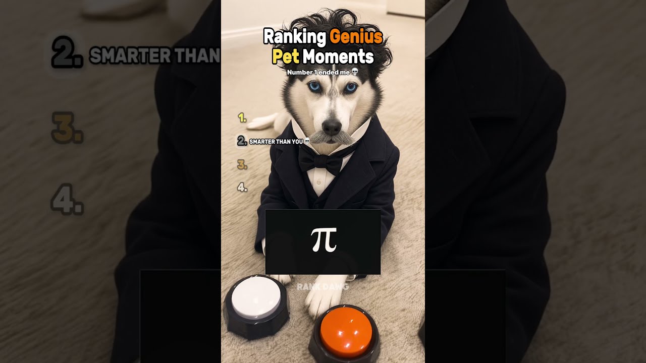 Ranking Genius Dog Moments 🧠