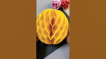 PINEAPPLE PAPER CRAFT MAKING IDEAS | HOW TO MAKE A PINEAPPLE WITH PAPER CRAFT #shorts