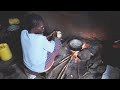 African village life morning routine