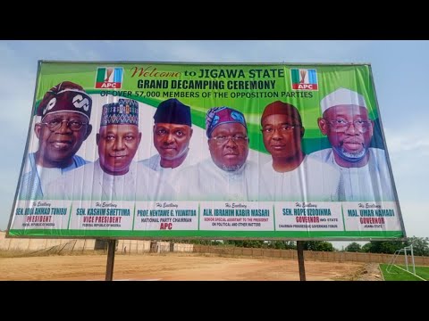LIVE[JIGAWA]: GRAND DECAMPING CEREMONY OF OVER 57,000 MEMBERS OF THE OPPOSITION PARTIES