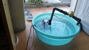 TEST HOẠT ĐỘNG CỦA CẢM BIẾN LƯU LƯỢNG DÒNG CHẢY - TỰ NGẮT BƠM KHI HẾT NƯỚC