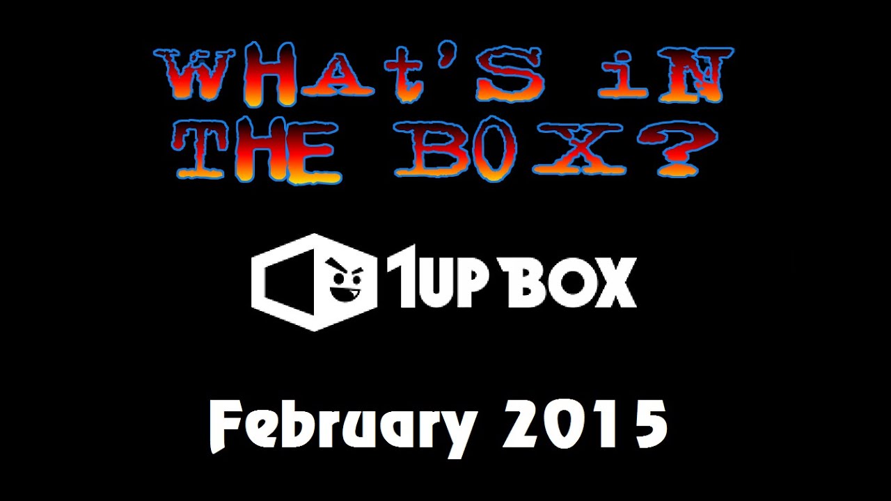 What's In The Box? | 1Up Box - February 2015 