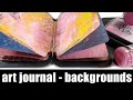art journal backgrounds | Kitsch Flamingo color combos