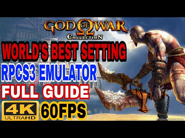 RPCS3 (PS3 Emulator) - God of War: Origins Collection Save Game 100%