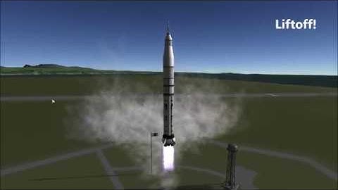 Kerbal Space Program: Making History DLC - Saturn 1B Replica