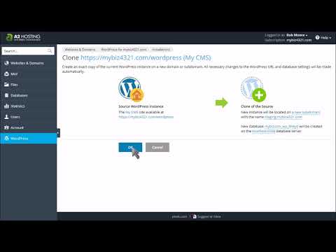WordPress Staging on A2 Hosting's Managed WordPress