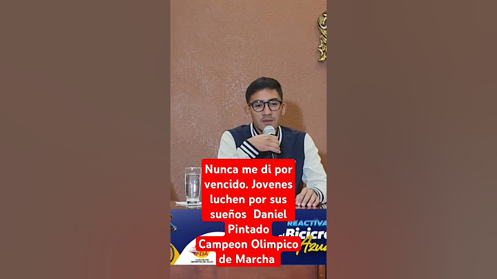 Pasamos por todo tipo de competencias y de niños soñabamos estar en las olimpiadas.  Daniel Pintado