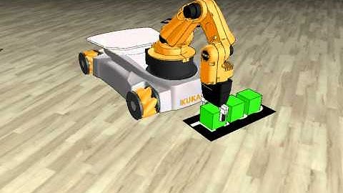 Robotics Simulator: YouBot and the Tower of Hanoi in V-REP
