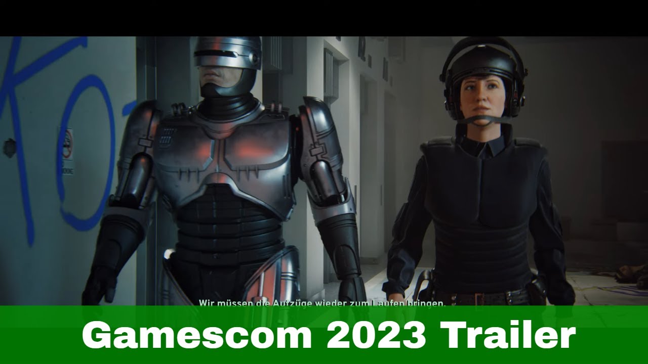 RoboCop Rogue City - Gameplay Trailer Gamescom 2023 