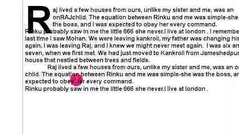 How to use Dropcap option in ADOBE PAGEMAKER  ( IN HINDI )