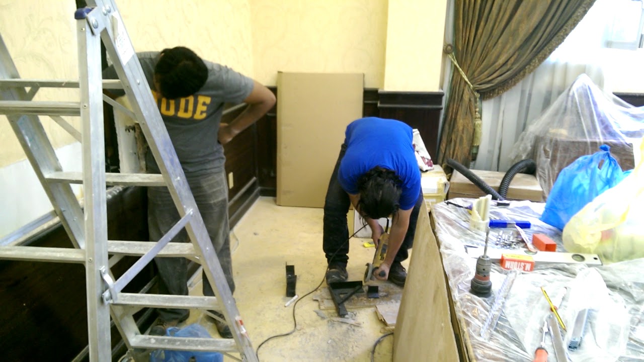 Preparation of clarity matrix installation planar video wall Part-3 ...