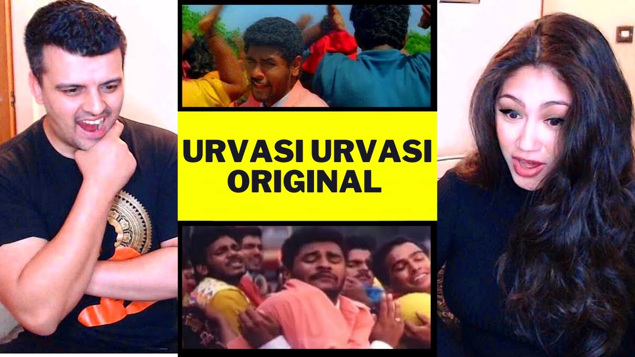 ORIGINAL Urvasi Urvasi REACTION  Kadhalan Tamil Movie  Prabhudeva  Vadivelu  AR Rahman