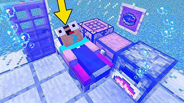 Minecraft NOOB vs PRO : HOW NOOB FOUND THIS SECRET UNDERWATER BASE! 100% trolling!