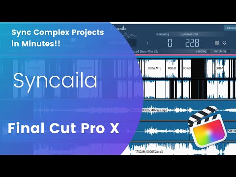 Best Synchronizing software EVER | Syncaila for FCPX