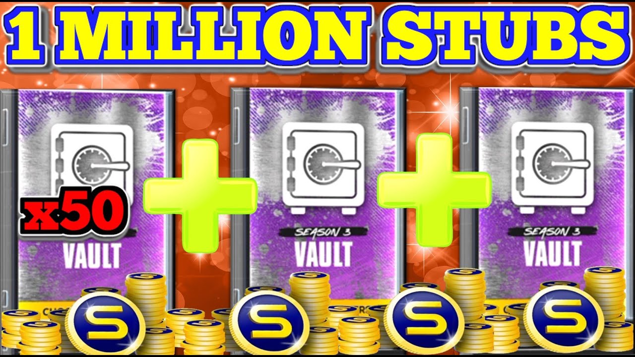 1 Million Stub Vault Pack Opening MLB The Show 24... Literally One Million Stubs...