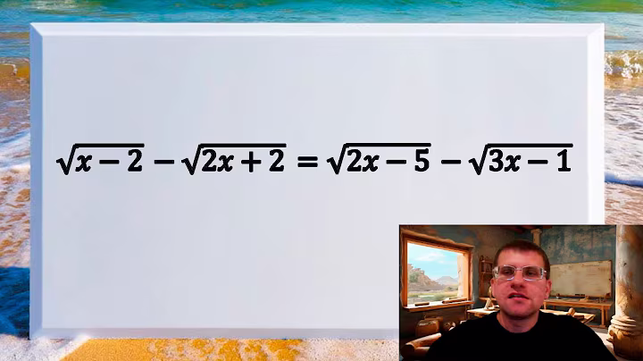 Preparation for the Unified State Exam in Mathematics - Irrational Equation No. 14