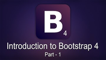 Introduction to Bootstrap 4 | Part 1 | Eduonix