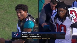 DeAndre Hopkins vs Jalen Ramsey \& AJ Bouye (2017 wk 15) | WR vs CB Matchup