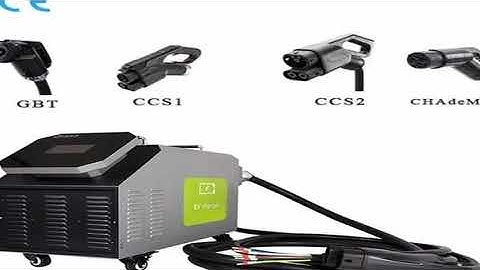 Mobile Ev Charging Station CCS Chademo Gbt  20kw/30kw Ocpp Controller IP54 Portable Ev Charger Dc