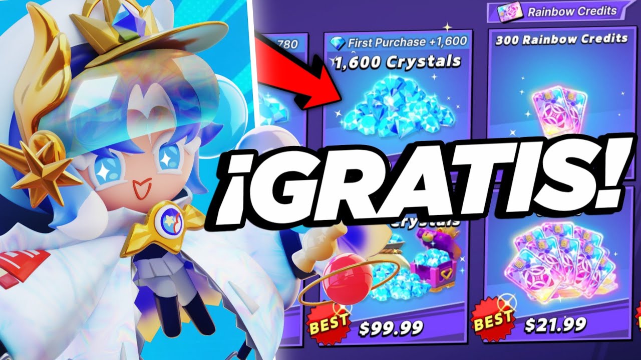 CONSIGUE GACHAS y CRISTALES GRATIS en COOKIE RUN OVENSMASH
