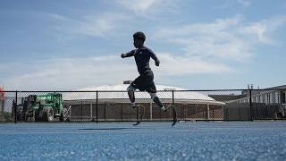 Quadruple amputee chases dreams on race track in Pennsylvania