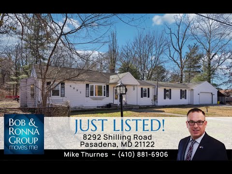 8292 Shilling Road, Pasadena, MD home video tour