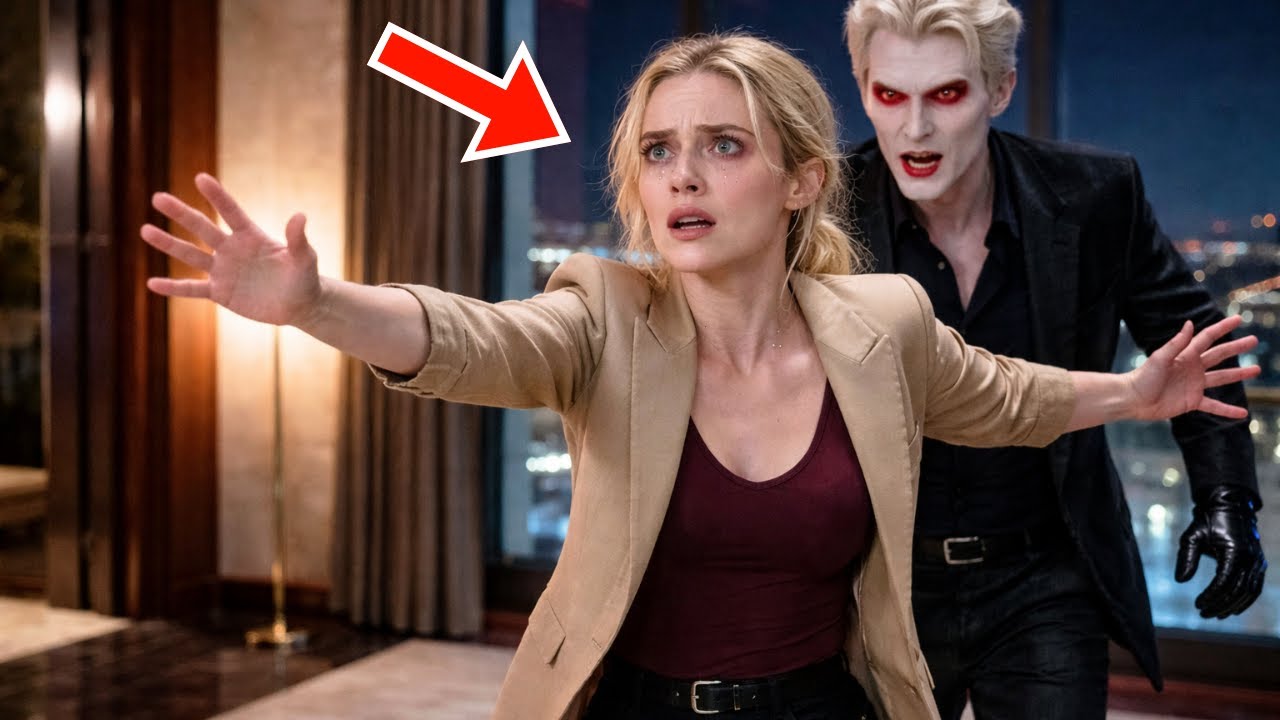 Została postrzelona za jego bliźnięta Król Wampirów zdał sobie sprawę że była aniołem