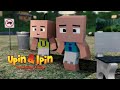 Upin & Ipin - Dunia Spongebob ( Minecraft Animation )