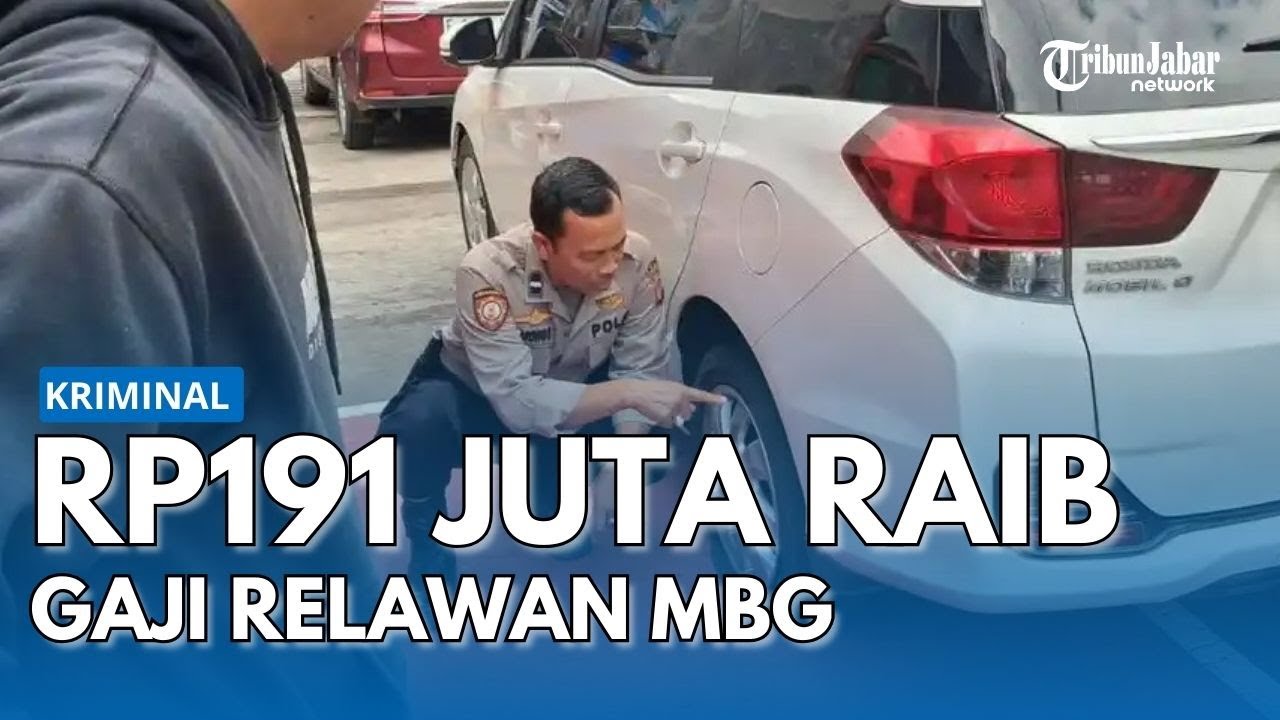 Rp191 Juta Gaji Relawan MBG Raib Dicuri di SPBU Sukabumi, Modus Ban Kempis