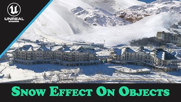 Add Moss & Snow to Rocks Easily | UE5 Tutorial