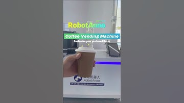 RobotAnno coffee vending machine helps you open a coffee shop easily #vendingmachine #coffee