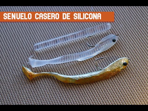 Señuelo de #pesca #casero con Silicona /Homemade #fishing lure 