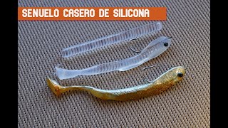 Señuelo de #pesca #casero con Silicona /Homemade #fishing lure 