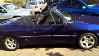 1998 Peugeot 306 N5 Blue 5 Speed Manual Cabriolet