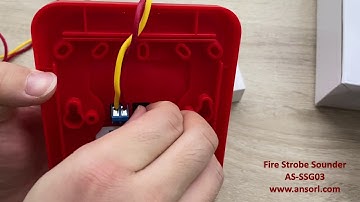 Testing of Fire Strobe Sounder AS SSG03
