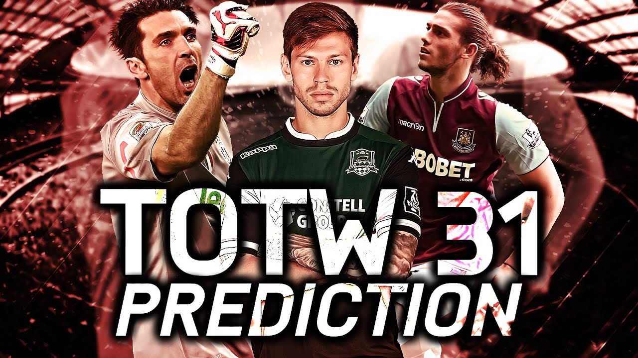 TOTW 31 PREDICTION