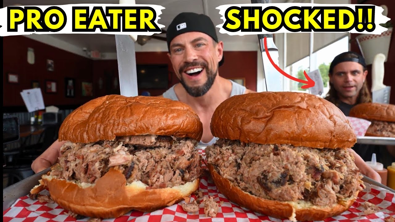 ВЫИГРАЙТЕ 100 ДОЛЛАРОВ НАЛИЧНЫМИ, ЕСЛИ СМОЖЕТЕ СЪЕСТЬ ОДИН ИЗ ЭТИХ ОГРОМНЫХ СЭНДВИЧЕЙ С РВАНОЙ СВ...