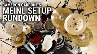 Meinl Cymbals - Cameron Carbone's Meinl Setup Rundown