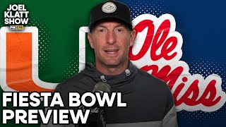 Miami Takes On Ole Miss In The Fiesta Bowl Joel Klatt Show