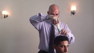 الحجامة على الرأس بدون حلاقة الشعر بإستخدام العسل | الدكتور أمير صالح