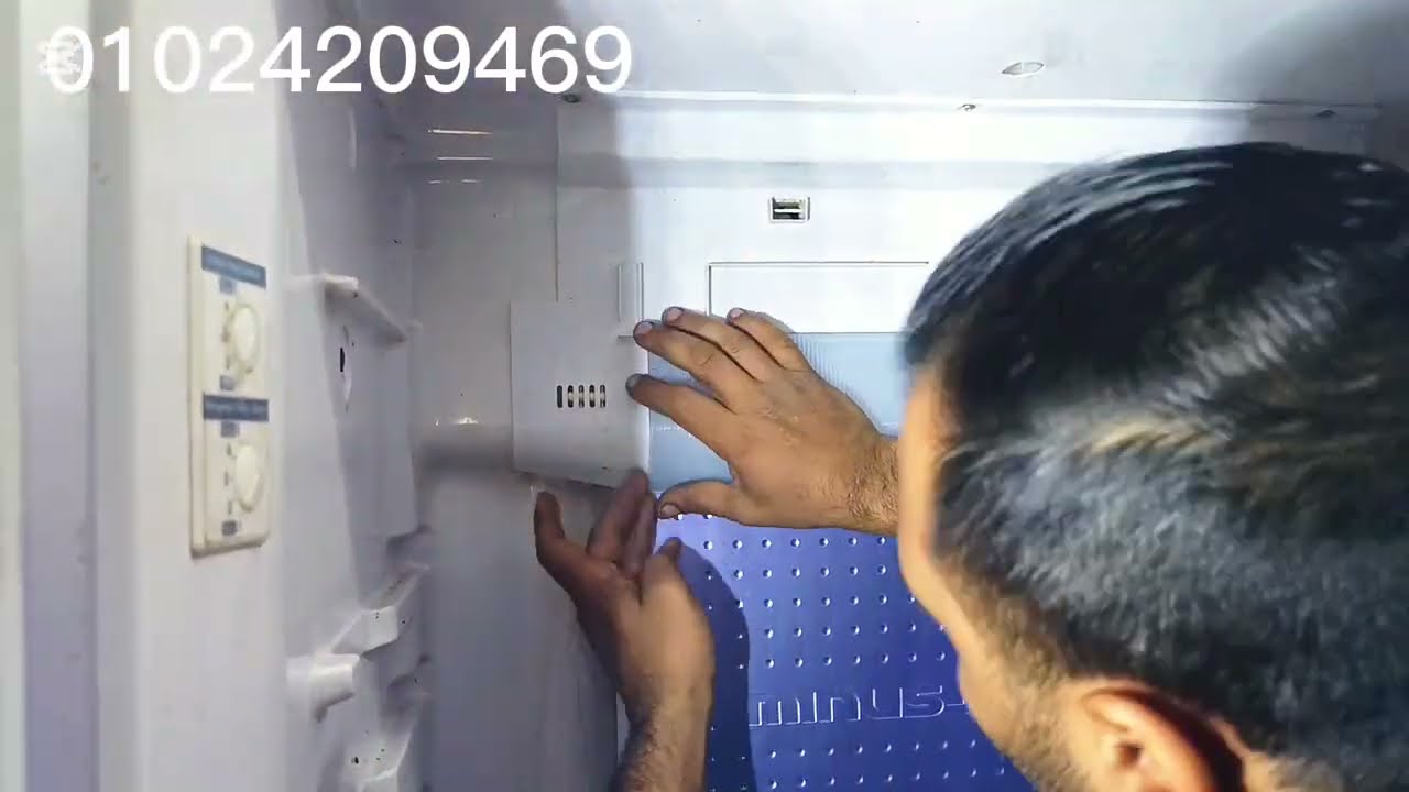 ثلاجة وايت ويل وعدم تبريد في الكابينة وتكربيس ثلج في الفريزر وضعف تبريد😱