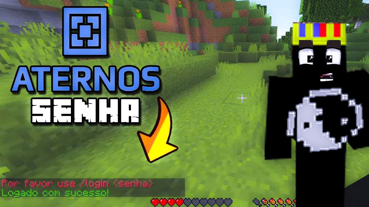 COMO COLOCAR SENHA NO SERVIDOR DO MINECRAFT - YouTube
