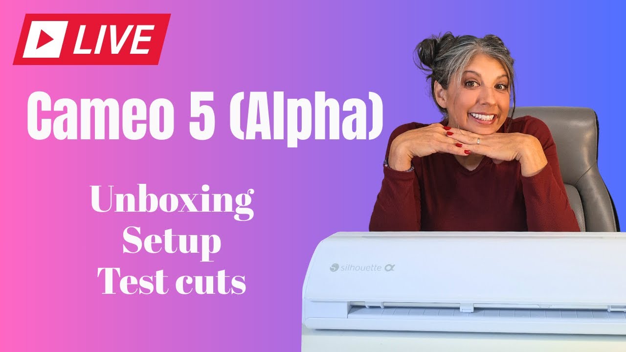 Cameo 5 Alpha LIVE: Unboxing + First Impressions