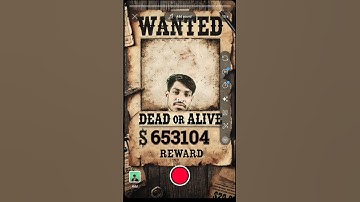 Tutorial wanted filter 😈💀 #moneylove #wanted #filter #tutorial #shorts