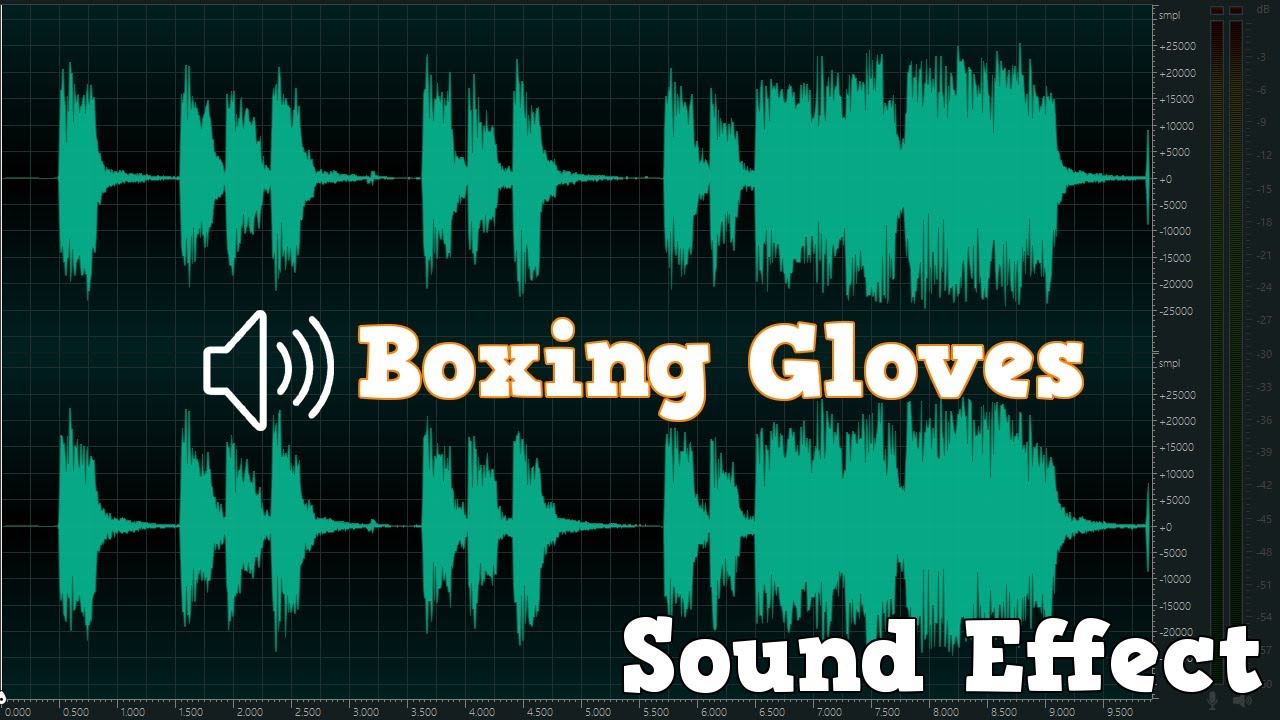 Boxing Gloves Sound Effect YouTube