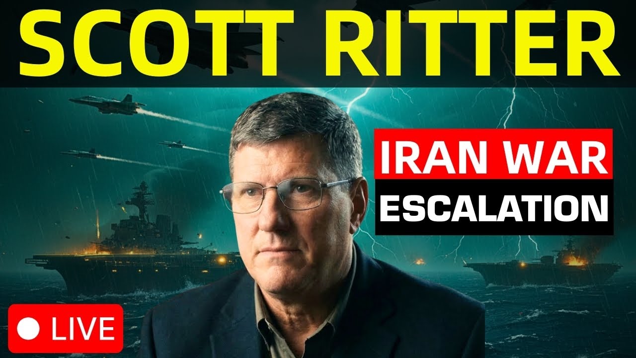 🚨 LIVE SCOTT RITTER : War In Iran, $200 Oil Missiles Fly!