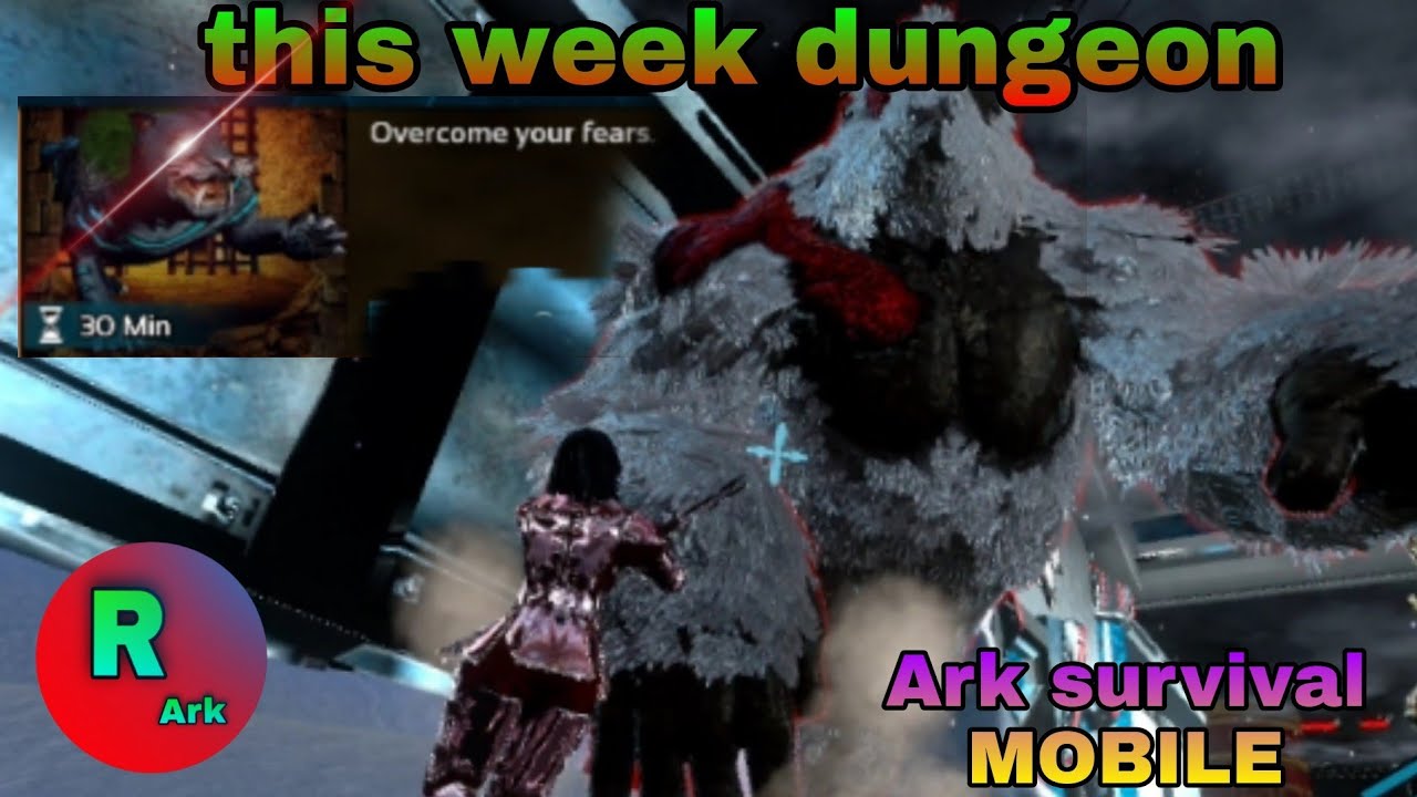 new dungeon Ark mobile | easy dungeon| megapithecus