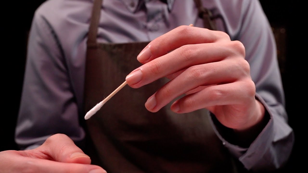 [ASMR] Салон шепота/нежной чистки ушей